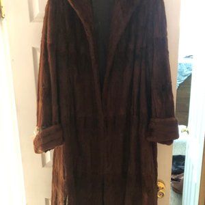 Sable fur coat